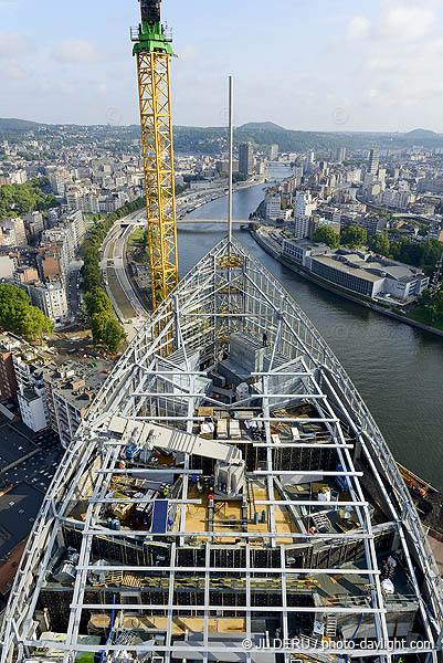 tour des finances à Liège